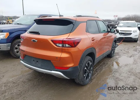 2022 Chevrolet Trailblazer Lt from USA, damaged, VIN KL79MPSL4NB031918